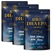 超贅沢DHA・EPA CROWN DHA200mg EPA25mg 30日分 クリルオイル アマニ油 ビタミンD3 (3袋)