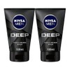 NIVEA- Jabón limpiador profundo para rostro y barba Nivea Men,