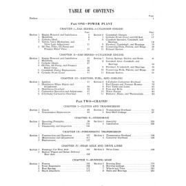 1952-1954 Ford Passenger Car Shop Manual