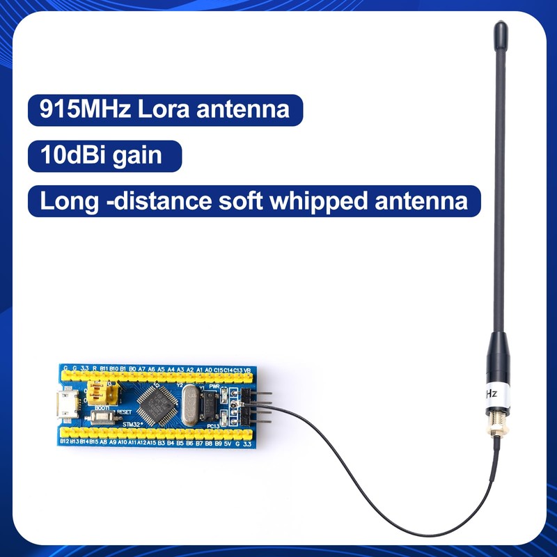 Relaxweex 2 Pack 915mhz Antenna Long Range 10 dbi Soft