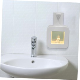 NOLITOY Induction Hand Machine Dispensers Foam Dispensing Human Dish Soap Automatic Liquid Washroom Novelty Hand Dispenser Sensor Soap Dispenser White PVC