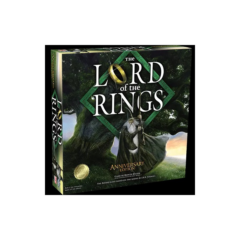 Fantasy Flight Lord Of The Rings Board Game Anniversary Edition