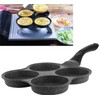 4-Cup Non-Stick Aluminum Egg Pan – BPA-Free Coating for Healthy