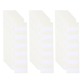 PATIKIL Clear Index Sticky Tabs, 180 Pcs Large Transparent Sticky Notes Bookmarks Planner Stickers Page Tabs for Office Notebooks File Folder Ledger Book, White