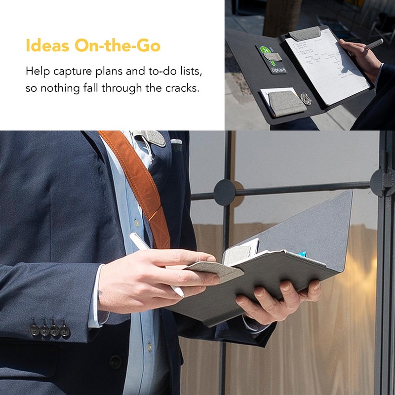 LHiDS Creative Magnetic Business Portfolio Lite Resume Padfolio Organizer with