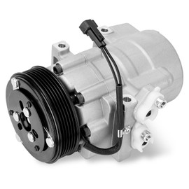 YEHERIT AC Compressor with Clutch Compatible with Ford Expedition F-150 2007-2014, F-250 F-350 F-450 F-550 Super Duty, F53 & Lincoln Navigator Mark LT 2007-2008 w/One Plug