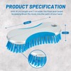 HOMESHOPA Household Scrubbing Brush, 2 Pack Multi purpose Plastic Heavy