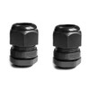 EZ-FIT 2PCS Cable Gland NPT3/4'' Npt Nylon Plastic Connectors with