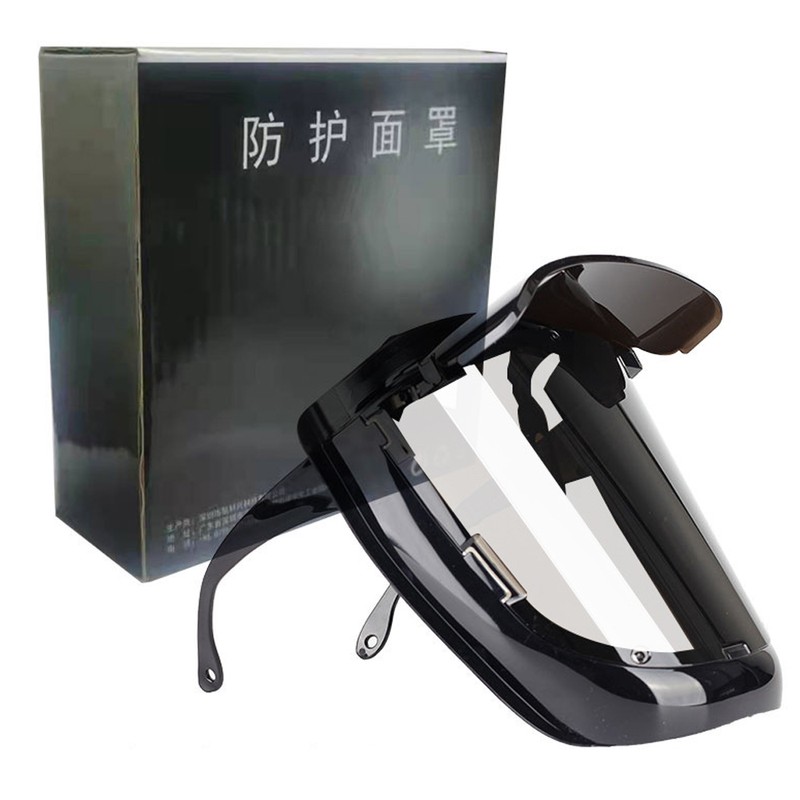 PC Welding Facemask 180° Large View Wearable Welding Facemask 120℃