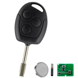 433MHZ 3 Buttons Fiesta MK6 Key Fob For Ford Focus Ka Kuga Key Fob with ID60chip FO21 Blade Ford Fusion S-Max C-Max Key Ford Transit MK2 Connect Mondeo Key