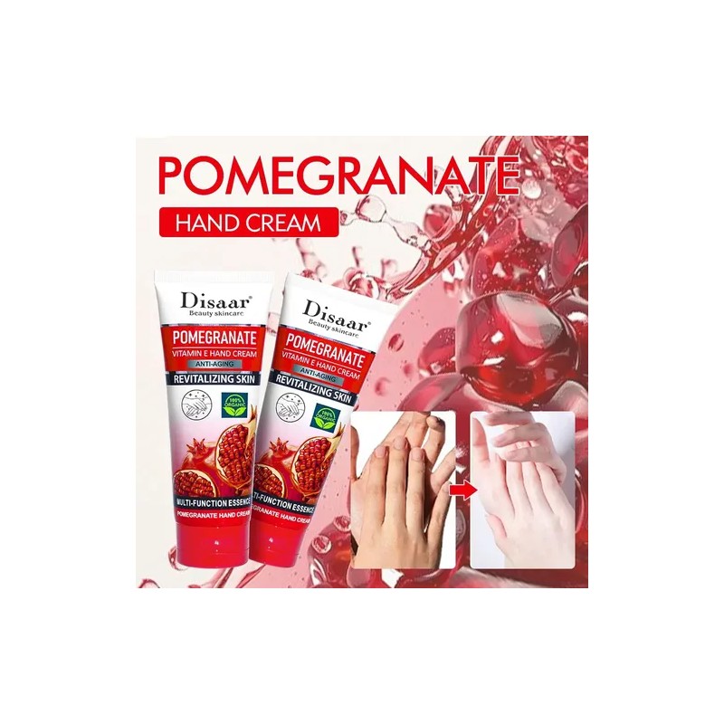 Crema Manos Antiedad, Granada Y Vitamina E, Hidrata Y Repara