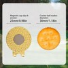 Tinoaly 2pcs Cracker Golf Ball Marker with Hat Clip Set,