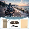 SOL PRO Anti-Fog Safety Motorcycle Riding Sunglasses Foam padded Goggle,