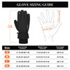 coskefy coskefy Thermal Gloves, -20H Coldproof Touchscreen Ski Gloves Waterproof