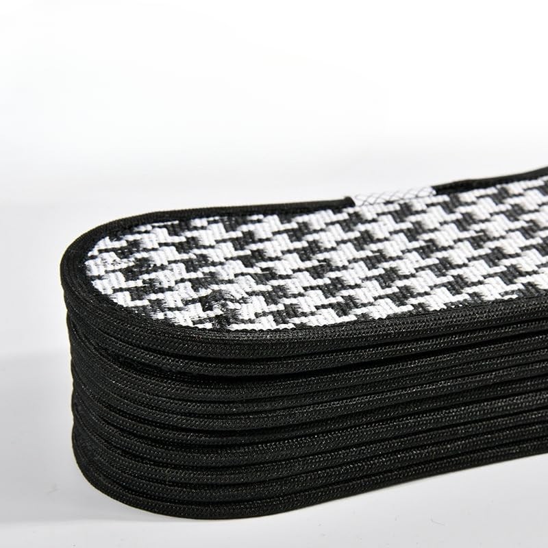 インソール 格子模様 消臭 綿 インソール 草香 【2足4枚】 足裏ふわふわ 素足で着こなせる 軽薄で通気性よい