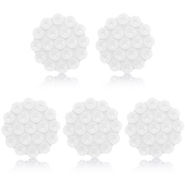 5St Silikon Handyhalterung Auto Saugnapf, Mehrzweck Handyhalterung Auto Saugnapf Kfz Smartphone Halterung Saugnapf Unterstützung für Mobile Stromversorgung (Weiss)