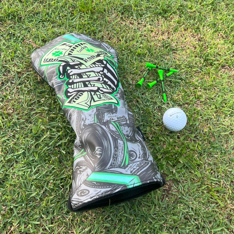 Dirty Birdie Golf | Premium Leather Driver Headcovers | Soft
