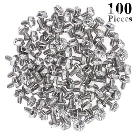 Pack of 100 Hex Screws 6/32 Computer Case Hard Drive Motherboard Mounting Screws