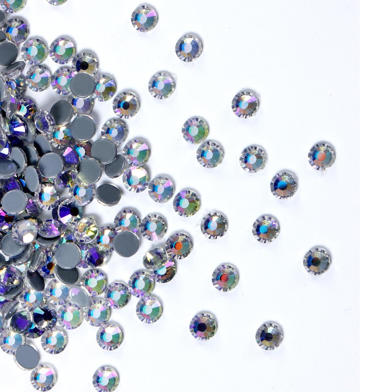 Jollin 2880pcs Hotfix Crystal Flat Back Rhinestones Glass Diamonds Gemstones