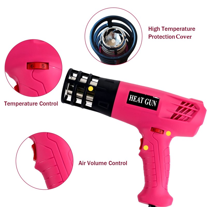 NEWISHTOOL Vinyl Wrap Tool Kit with Heat Gun for Vinyl,