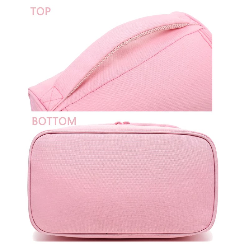 FlowFly Double Decker Cooler Insulated Lunch Bag Large Tote for