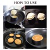 8Pcs Crumpet Rings - Nonstick Muffin Ring - Stainless Steel