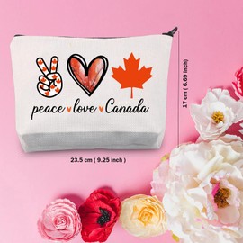 Canada Bag Canada Canadian Gift Canada Pride Gift Canada Trip Accessories Bag Canada Travel Bag for Tourist (U.Peace Canada)