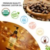 8Oz Organic Castor Oil Cold Pressed Hexane Free, USDA Organic