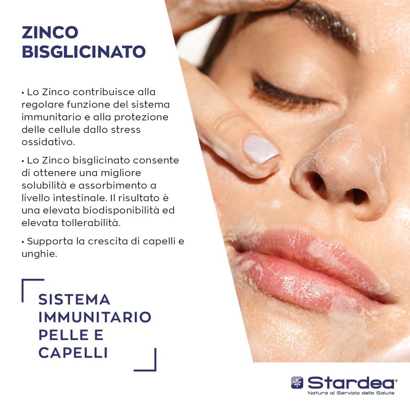 ZINCO BISGLICINATO 15 MG | 60 capsule vegetali | Integratore