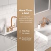 Rovelin Stone Faucet Mat for Kitchen Sink, 40x10cm Absorbent Diatomite