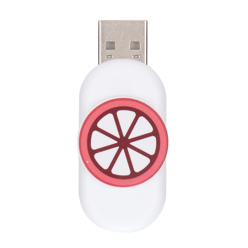 Cartoon U Disk Mangosteen Appearance Knob Style Mini Portable Flash