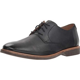 Clarks Men's Atticus Lace Oxford, Black Leather, 10 Wide