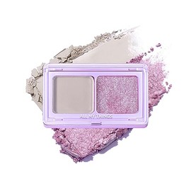 AMTS Colección Moon Eyeshadow - Paleta De Sombras De Ojos De Dos Colores, Mate Y Brillante - Alta Pigmentación, Ingredientes Seguros, Apta Para Piel  