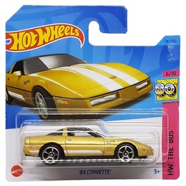 Hot Wheels - ´84 Corvette - HW: The ´80s 6/10 - HKG83 - Short Card - GM - Gold Metallic - Mattel 2023
