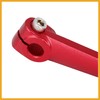 Partuto 0.47 Inch Aluminum Alloy Folding Gear Shifter Red for