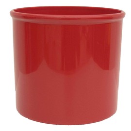 Set´s für Hydropflanzen Set4 Corona Flower Pot 13/12 Fireplace Red Diameter 14.5 cm Height 13.0 cm + KT + WA + BT