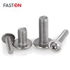 Rounded Head Screws with Flange and Hexalobular Socket M8 x