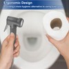 sourcing map Handheld Bidet Sprayer for Toilet, Metal Bathroom Sprayer