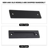 Sliding Barn Door Handle Flat Back Plate Double Sided Rectangular
