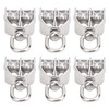 10PCS M15 Pulley Block Stainless Steel Heavy Duty Traction Wheel