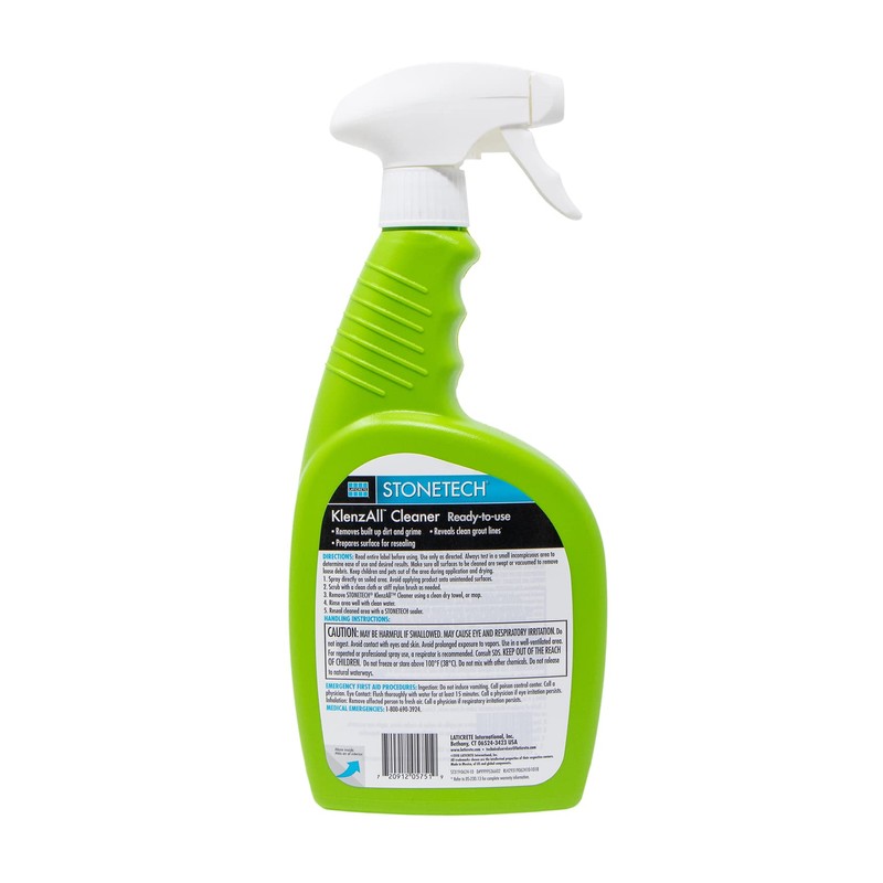 STONETECH KlenzAll Cleaner, Heavy Duty Cleaner for Stone & Tile,