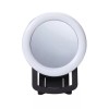 Vivitar LED Selfie Light w/ Makeup Mirror (Black)