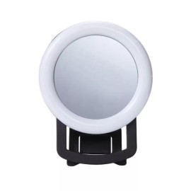 Vivitar LED Selfie Light w/ Makeup Mirror (Black)