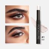 Focallure 2 in 1 Eyeshadow and Eyeliner Pen, Shimmer Cream