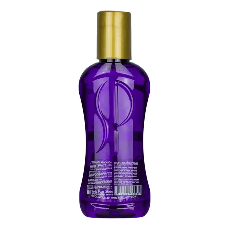 Aceite Capilar Seda Pure Uva 120ml Nutrición e Hidratación Antifrizz