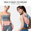 Bolsa para cinturón para mujer con correa extensible y bolsa