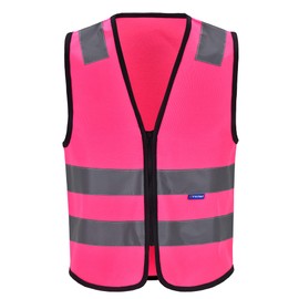 AYKRM Horse Riding, Unisex, High Visibility Vest, Men's Reflective Vest, Zip, Safety Vest