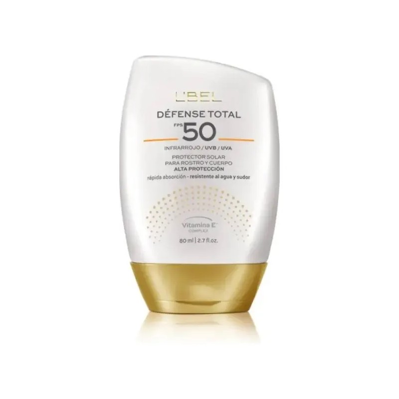 Défense Total Lbel Protector Solar Rostro Cuerpo Fps50 Colag