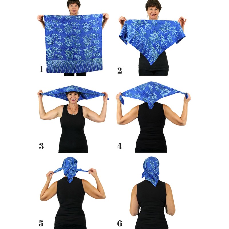 Chemo - Bufanda para mujer (cuadrada, 27"), Amarilis, Talla única