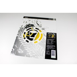 Tankpad Fuel Cap Protector Compatible with Honda CB750 Hornet Honeycomb Yellow X600056VA